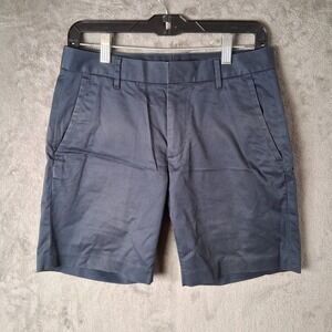 Bonobos Monday Chino Shorts Navy Blue Stretch Cotton 7 Inch Inseam Mens 28